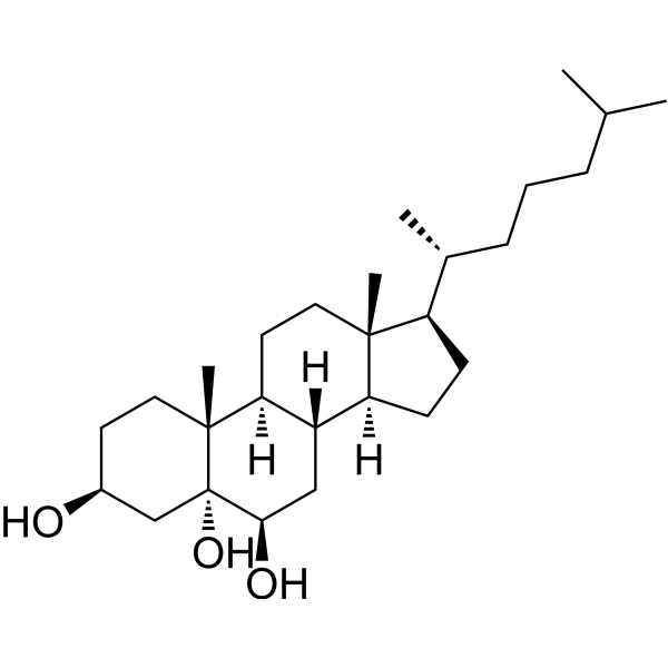 3β,5α,6β-Trihydroxycholestane 1253-84-5